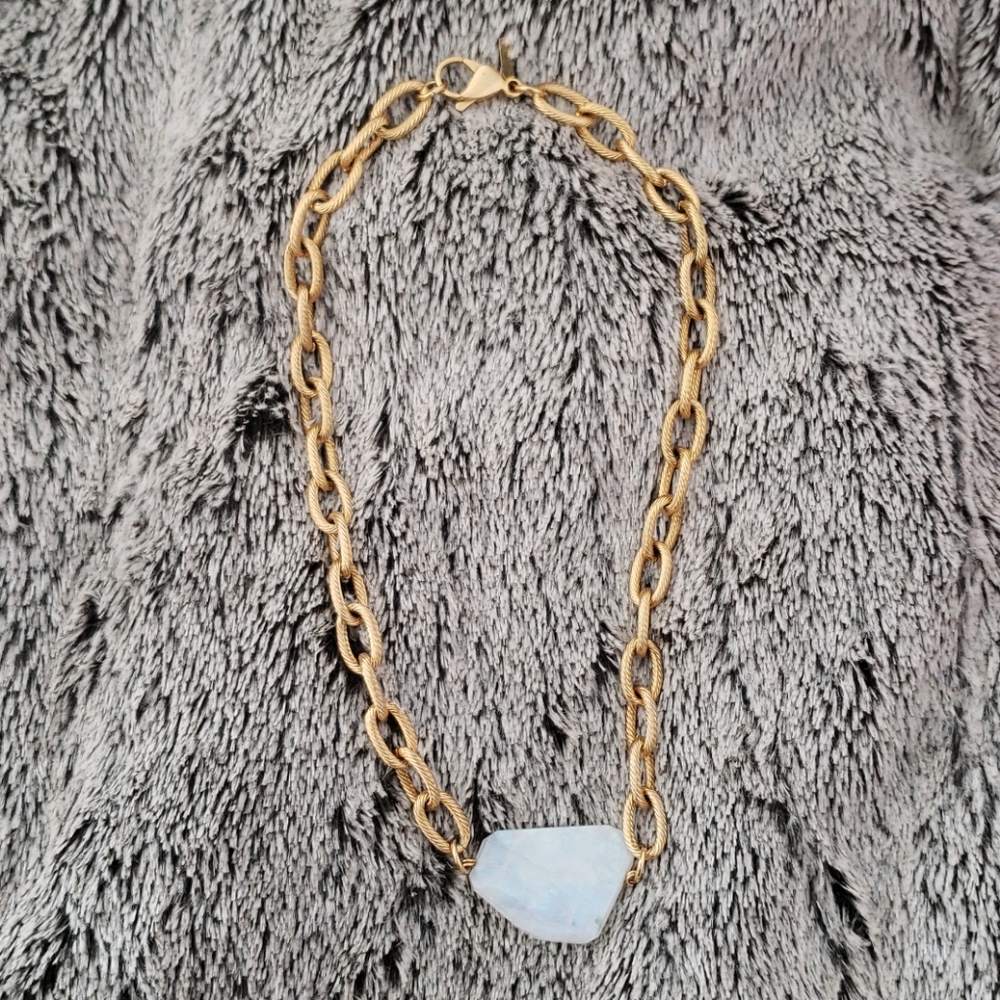 Rocking Vibe Moonstone Necklace